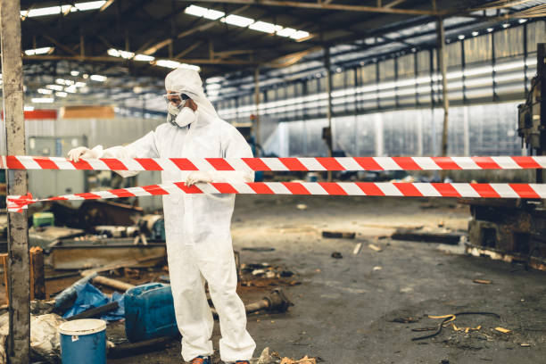 Professional Unattended Death Cleanup technician working in Pleasanton, NE